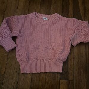 PatPat Cozy Pink Knit Sweater